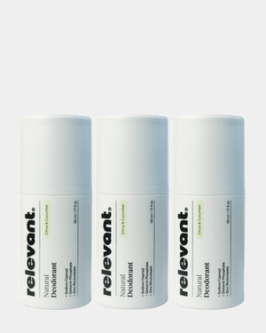 Natural Deodorant (3-pak)